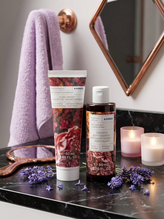 Korres Other - Korres Sea Lavender Body Cleanser & Body Butter Duo NEW!!